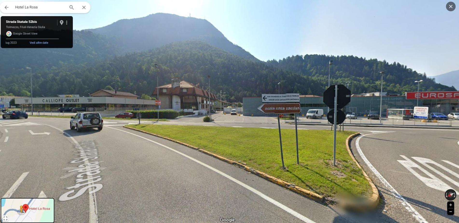 Hotel La Rosa Tolmezzo Esterno foto